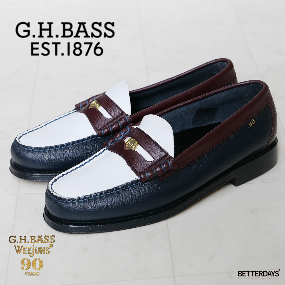 GHBass Larson ローファー G.H.BASS（ジーエイチバス） 【90周年記念 限定モデル】ローファー