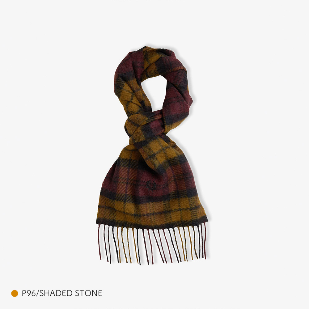 FRED PERRY（フレッドペリー） マフラー ユニセックス ウール チェック