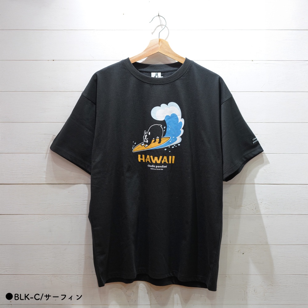 Tシャツ ユニセックス 半袖 クルーネックTシャツ クラウディオ