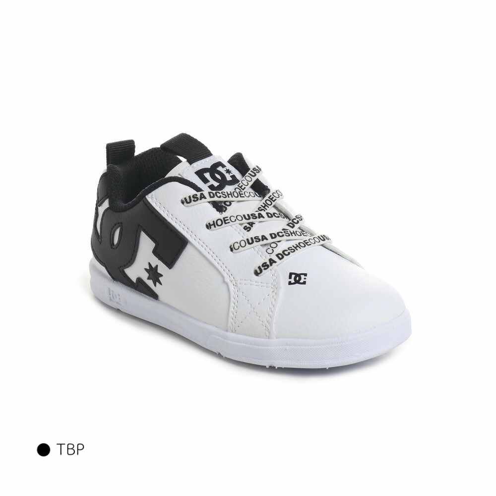 スニーカー キッズ  DCシューズ DC SHOES TS COURT GRAFFIK ELASTIC SE UL SN KIDS 12~16cm｜betterdays777｜02