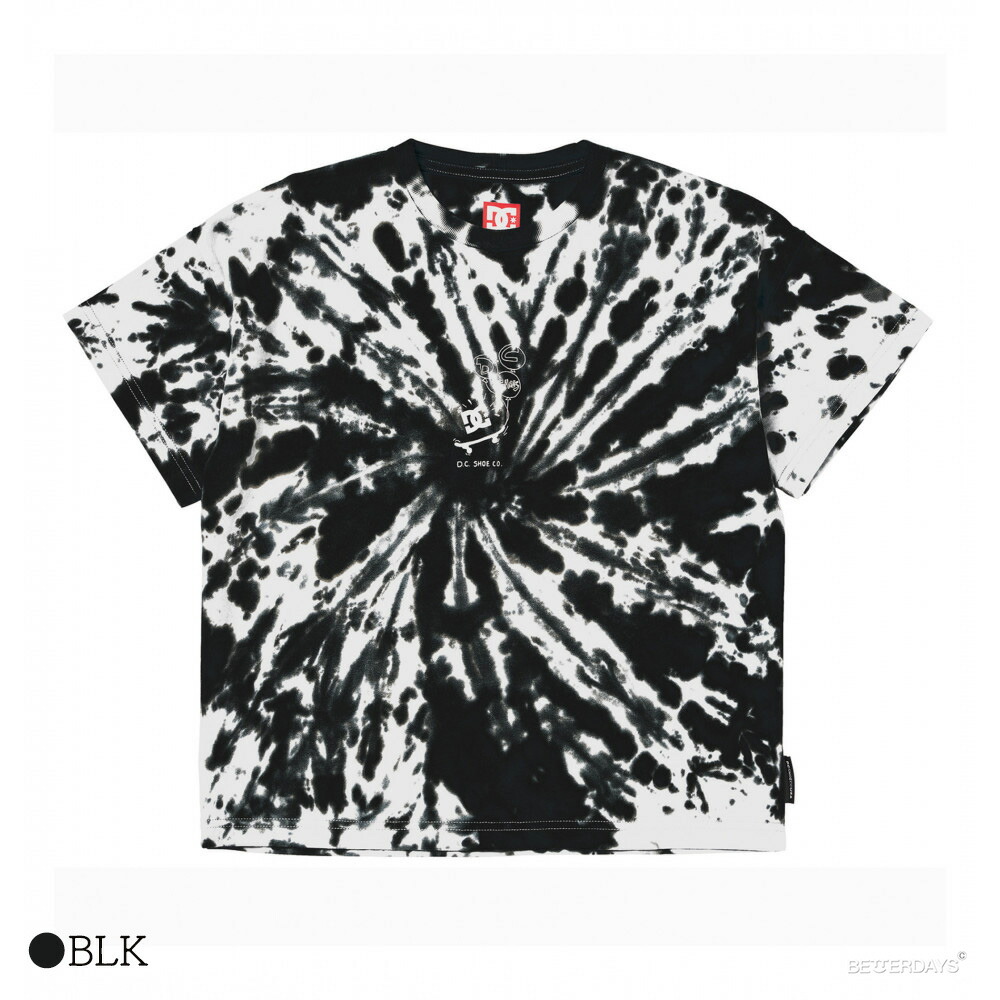 Tシャツ キッズ 男の子 DCシューズ タイダイ 22 KD TIEDYE SS 半袖 130-16...