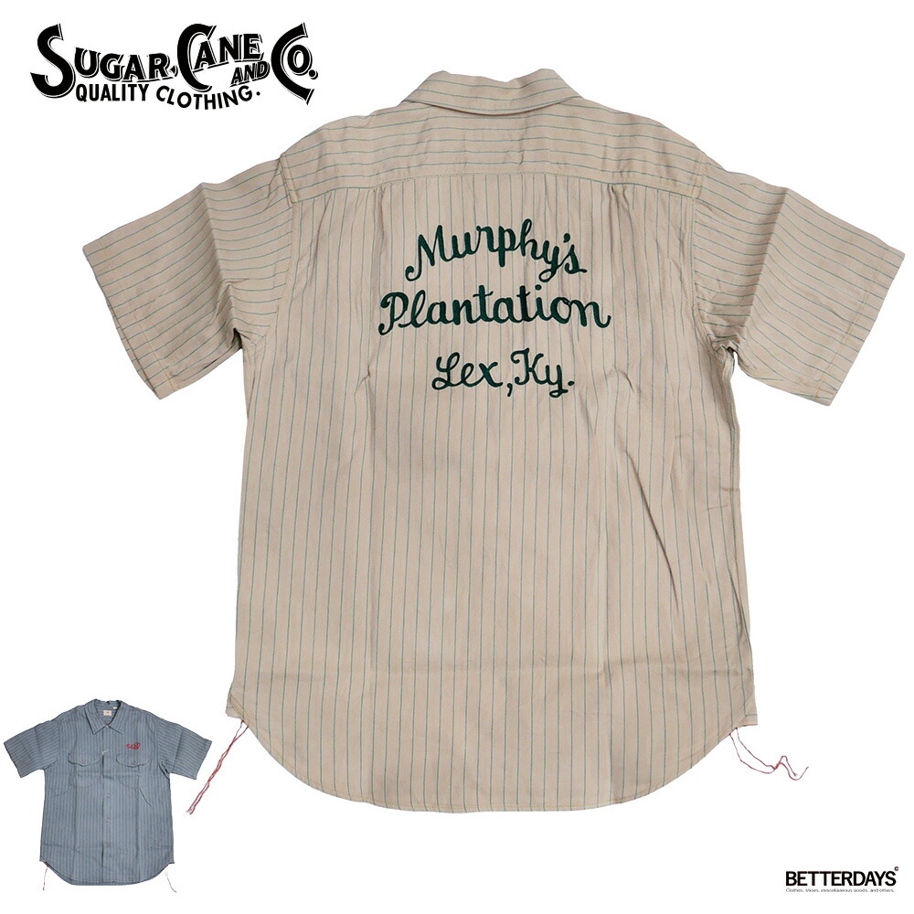 SUGAR CANE シャツ 半袖 メンズ シュガーケーン 半袖シャツ COKE