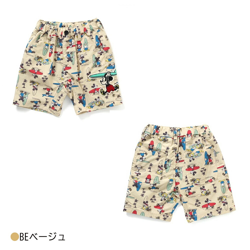 ハーフパンツ ディズニー ミッキー キッズ 半ズボン F.O.KIDS 男の子