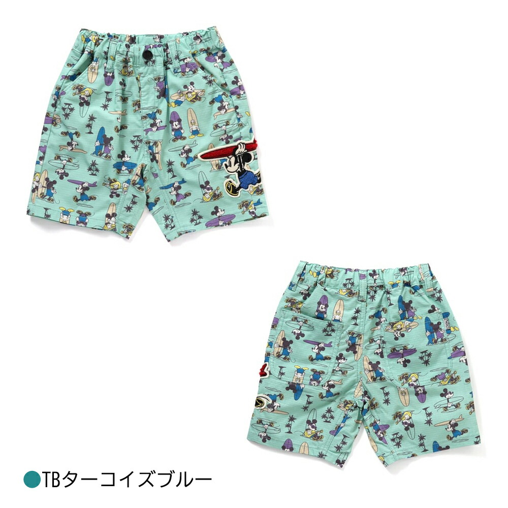 ハーフパンツ ディズニー ミッキー キッズ 半ズボン F.O.KIDS 男の子