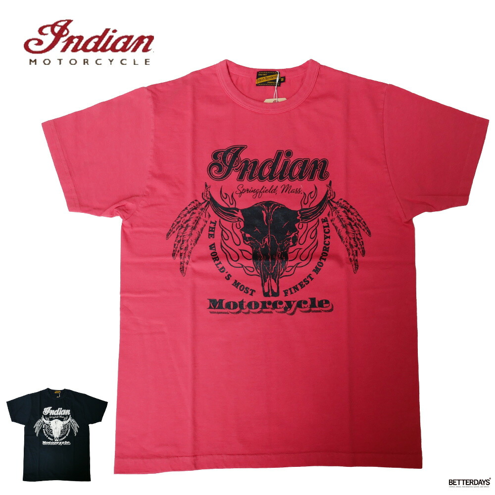 INDIAN MOTOCYCLE（インディアンモトサイクル） Tシャツ 半袖 メンズ