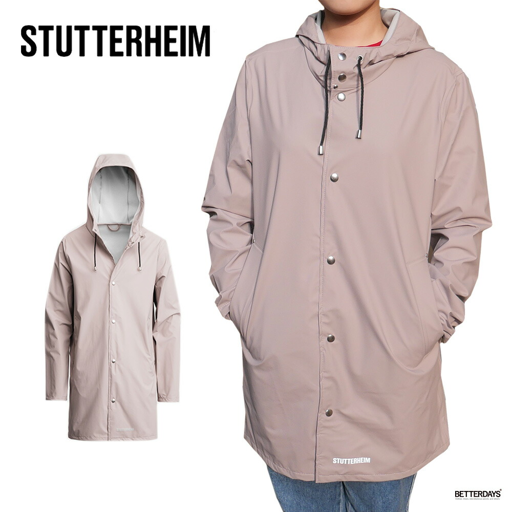 レインコート レディース メンズ Stutterheim ストゥッテルハイム ストックホルム Stockholm raincoat オリジナル  ハンティングコート : st170 : BETTER DAYS ベターデイズ - 通販 - Yahoo!ショッピング