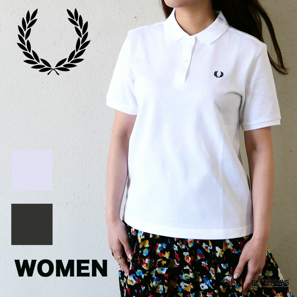【未使用】フレッドペリー　ポロシャツ　レディース FRED PERRY フレッドペリー ポロシャツ レディース POLO SHIRT