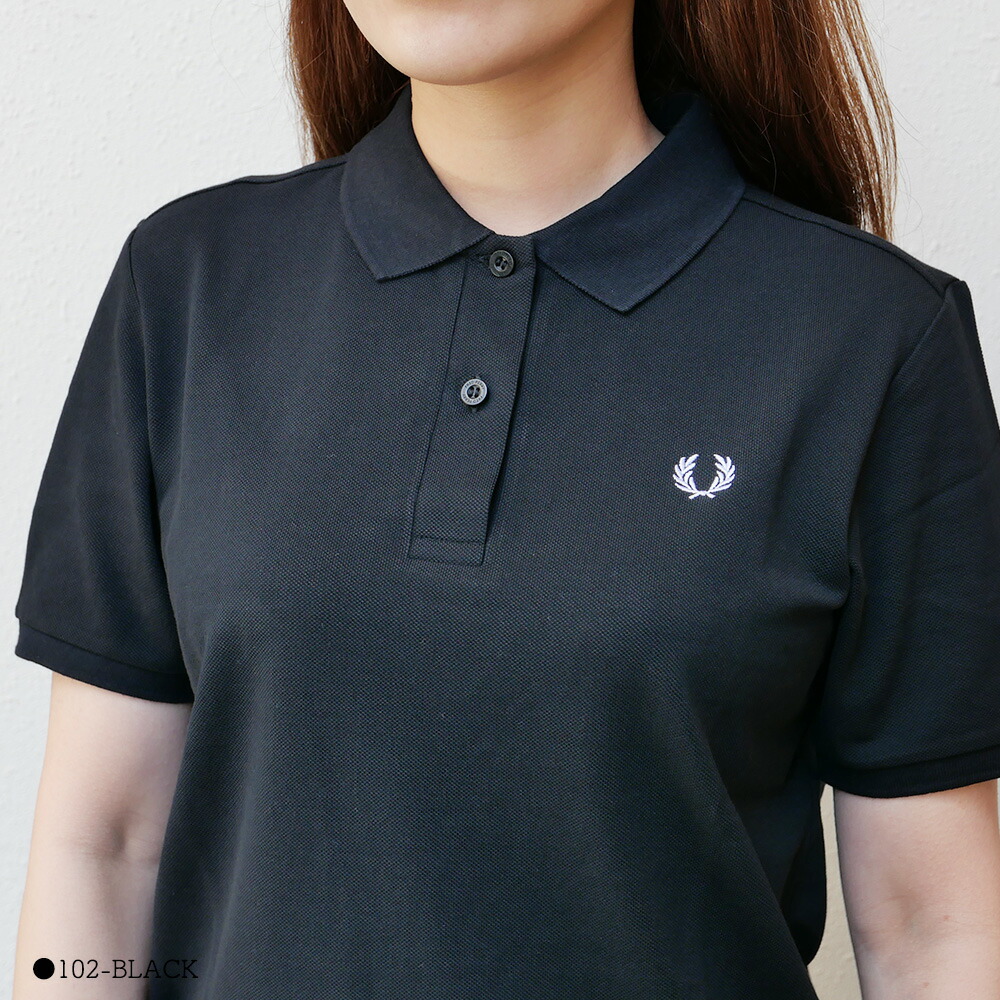 フレッドペリー ポロシャツ レディース FRED PERRY POLO SHIRT G6000 