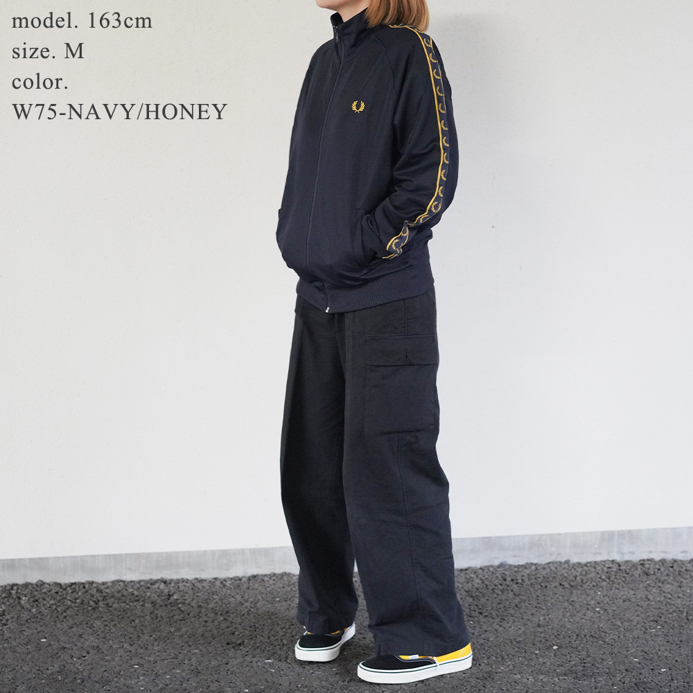 FRED PERRY（フレッドペリー） トラックジャケット CONTRAST TAPE