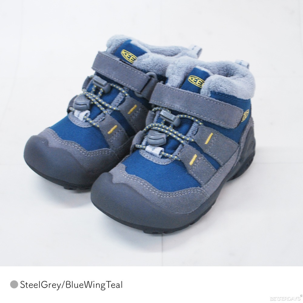 NANKAI ブーツ　23.5センチ　キッズ KEEN（キーン） ブーツ キッズ ショート ノッチ チャッカ シューズ
