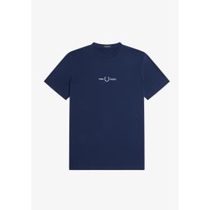 Tシャツ メンズ ユニセックス フレッドペリー  半袖 カットソー Embroidered T-Sh...