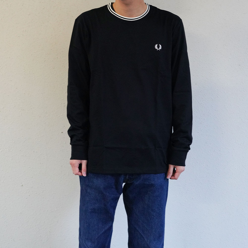 FRED PERRY（フレッドペリー） ロングTシャツ メンズ クルーネック