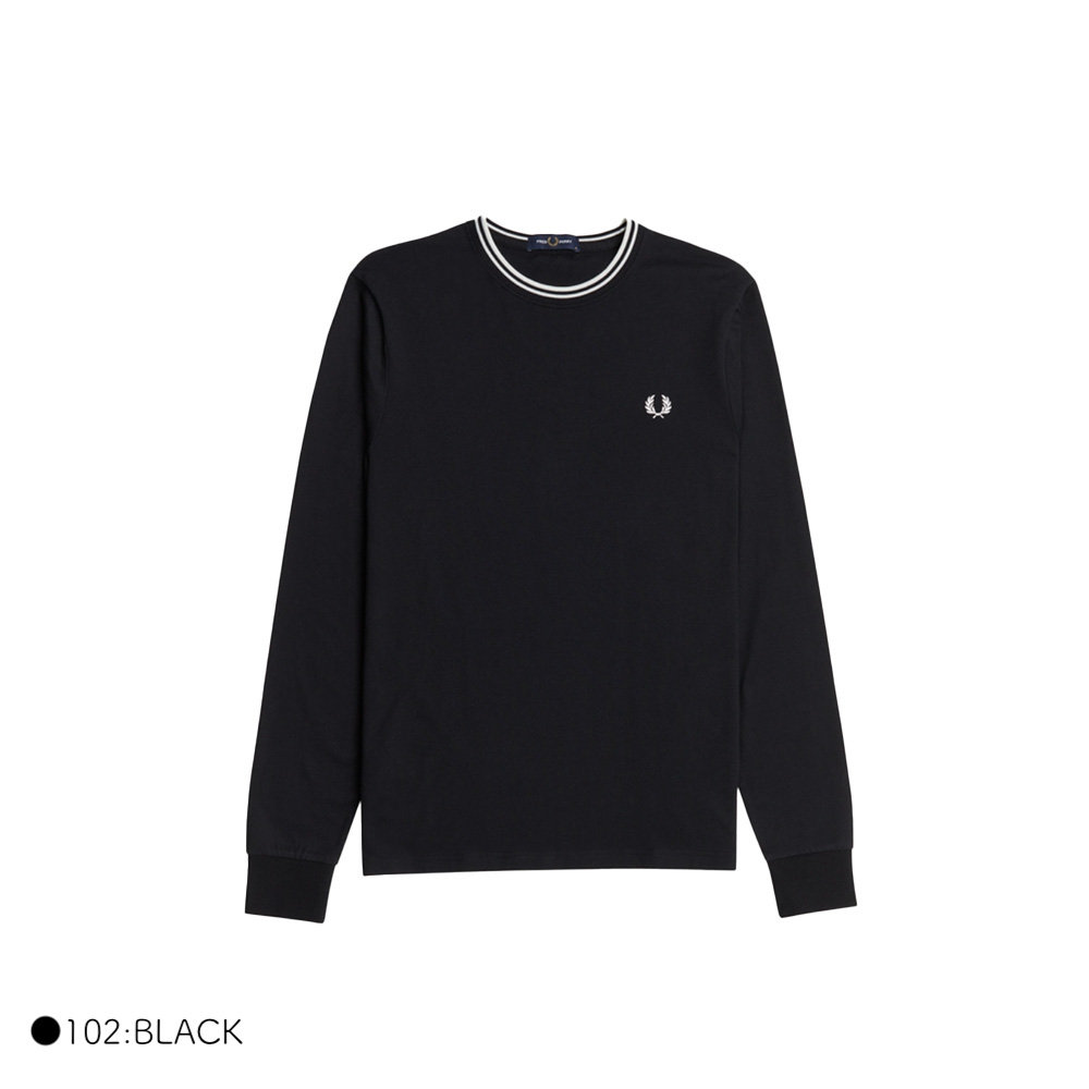 FRED PERRY（フレッドペリー） ロングTシャツ メンズ クルーネック