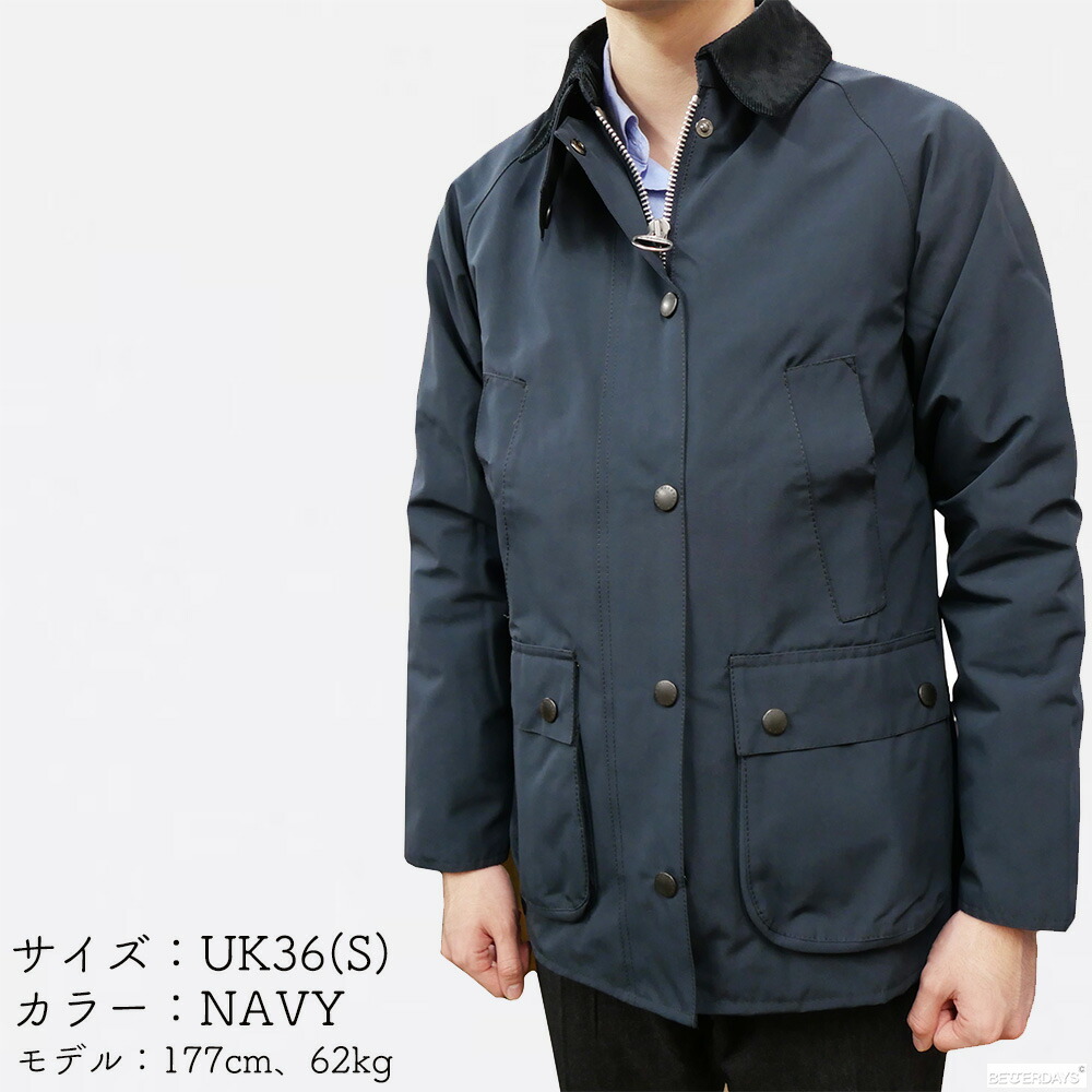 Barbour バブアー ノンオイル ビデイル SL 2レイヤー メンズ