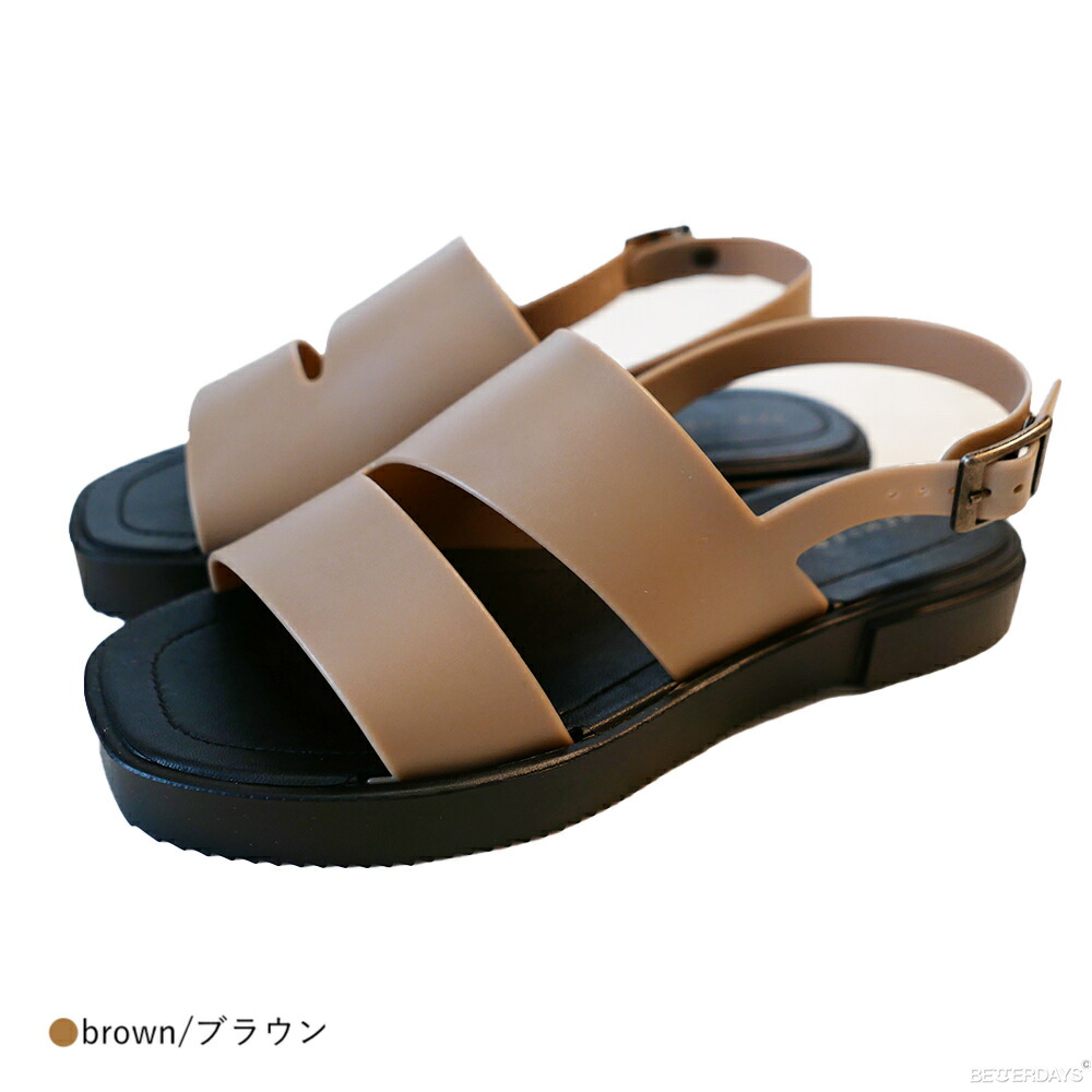 サンダルレディース  ラバーシューズ HOLS TEMPERATE テンパレイト 22.5-25.5...