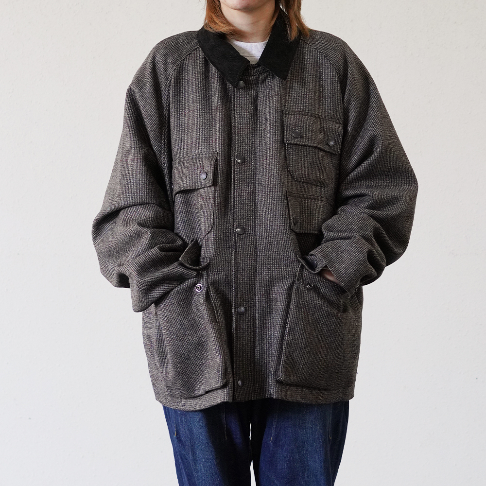 Barbour ウールジャケット　ヘリンボーンジャケット Barbour（バブアー） ウールジャケット エディター ユニセックス