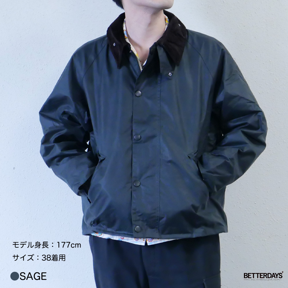 Barbour（バブアー） トランスポート ショートブルゾン ワックスコット