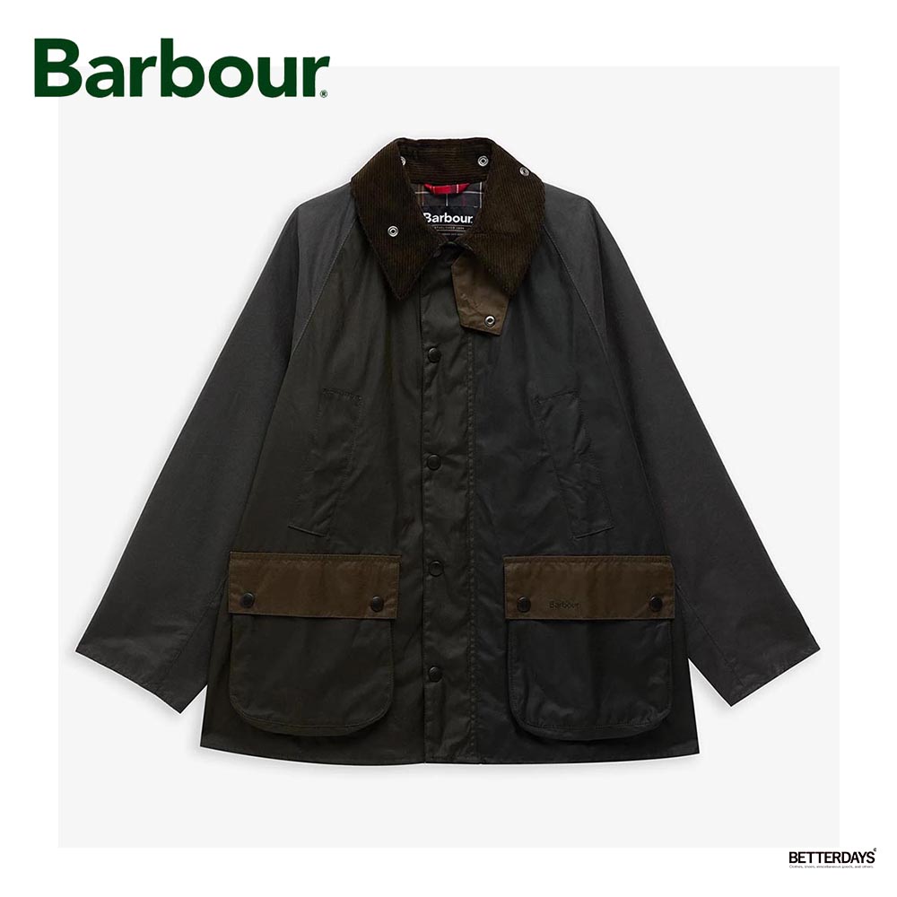 Barbour（バブアー） ビデイル オーバーサイズ パッチワーク オイル