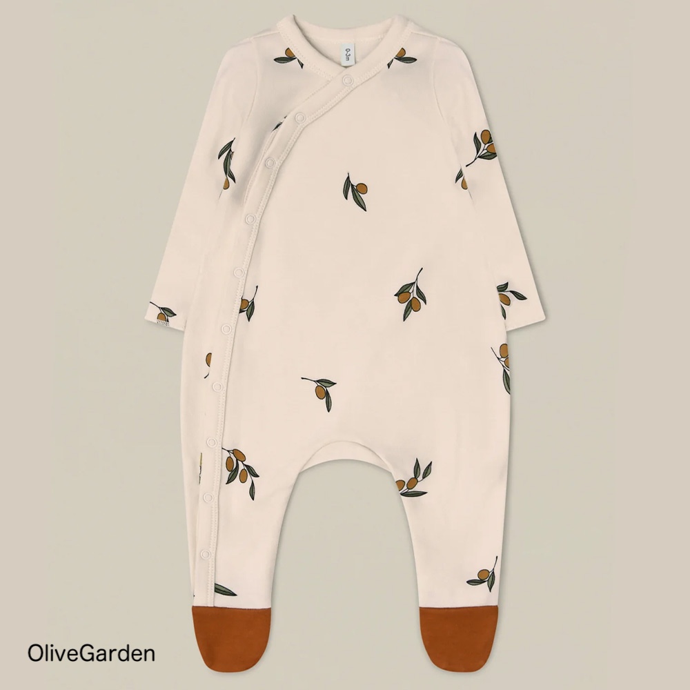 ロンパース キッズ ベビー オーガニックズー Organic Zoo Olive Garden ロンパース キッズ ベビー オーガニックズー Organic Zoo Olive Garden