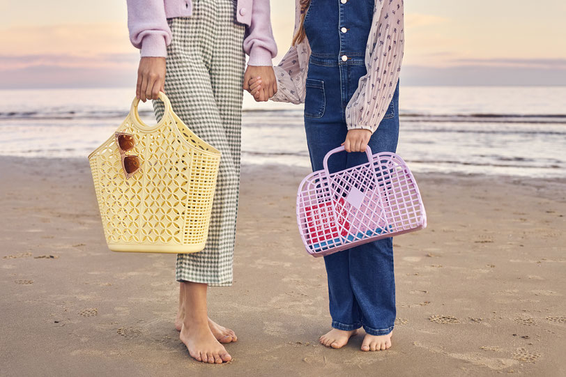 カゴバッグ レトロバスケット バッグ レディース 女の子 RETRO BASKET 