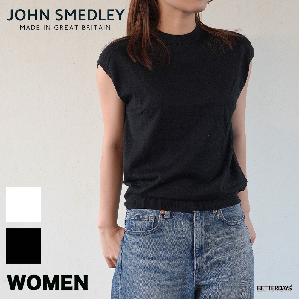 JOHN SMEDLEY（ジョンスメドレー） ノースリーブ ニット レディース