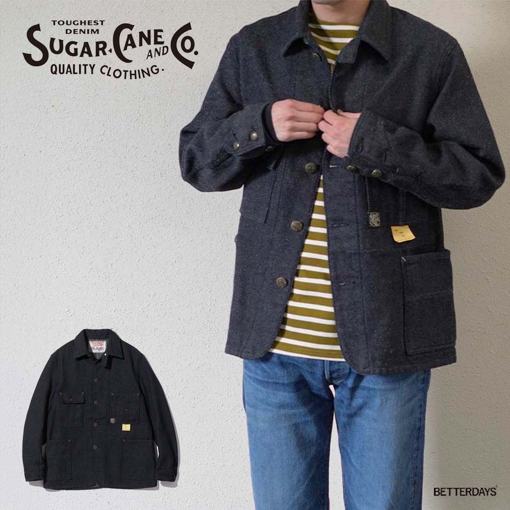 SUGAR CANE デニムワークコート シュガーケーン メンズ デニム
