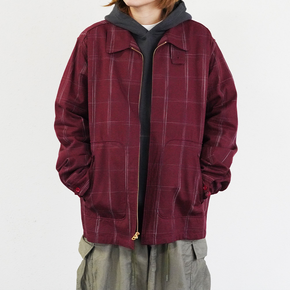 SUGAR CANE ジャケット メンズ ギャバジン チェック スポーツ