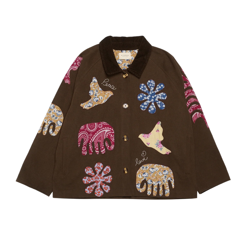 ジャケット キッズ ベビー Organic Cotton Brown Fudge Lillibeth MINI