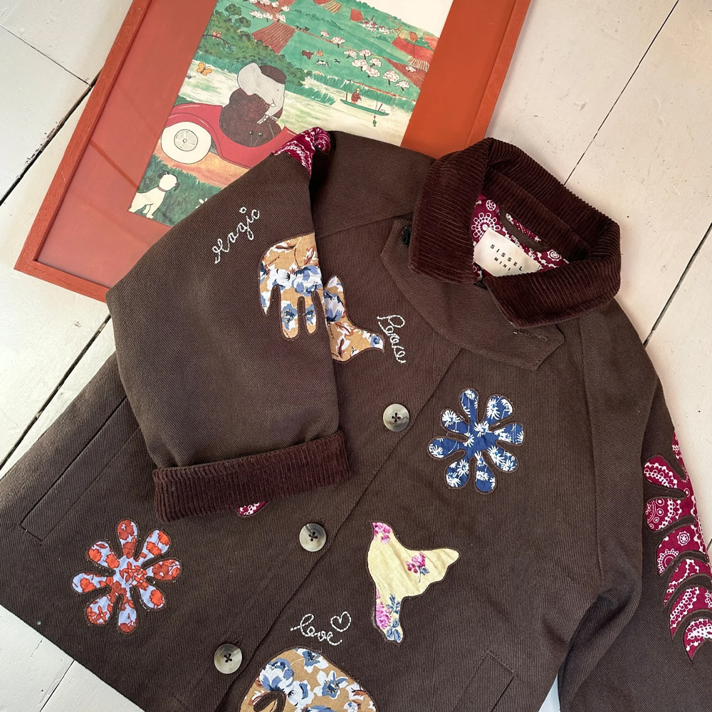 ジャケット キッズ ベビー Organic Cotton Brown Fudge Lillibeth MINI