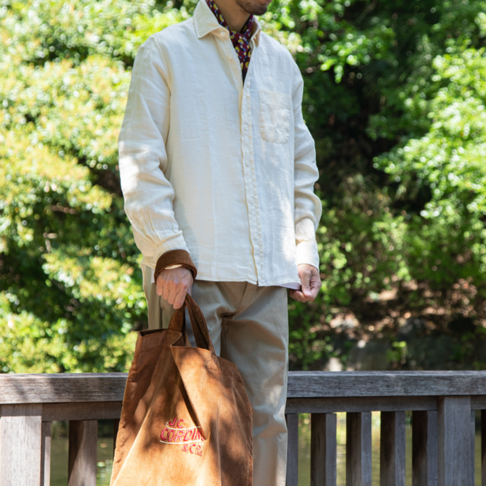 SUGAR CANE シャツ メンズ コーディングス CORDINGS VINTAGE LINEN