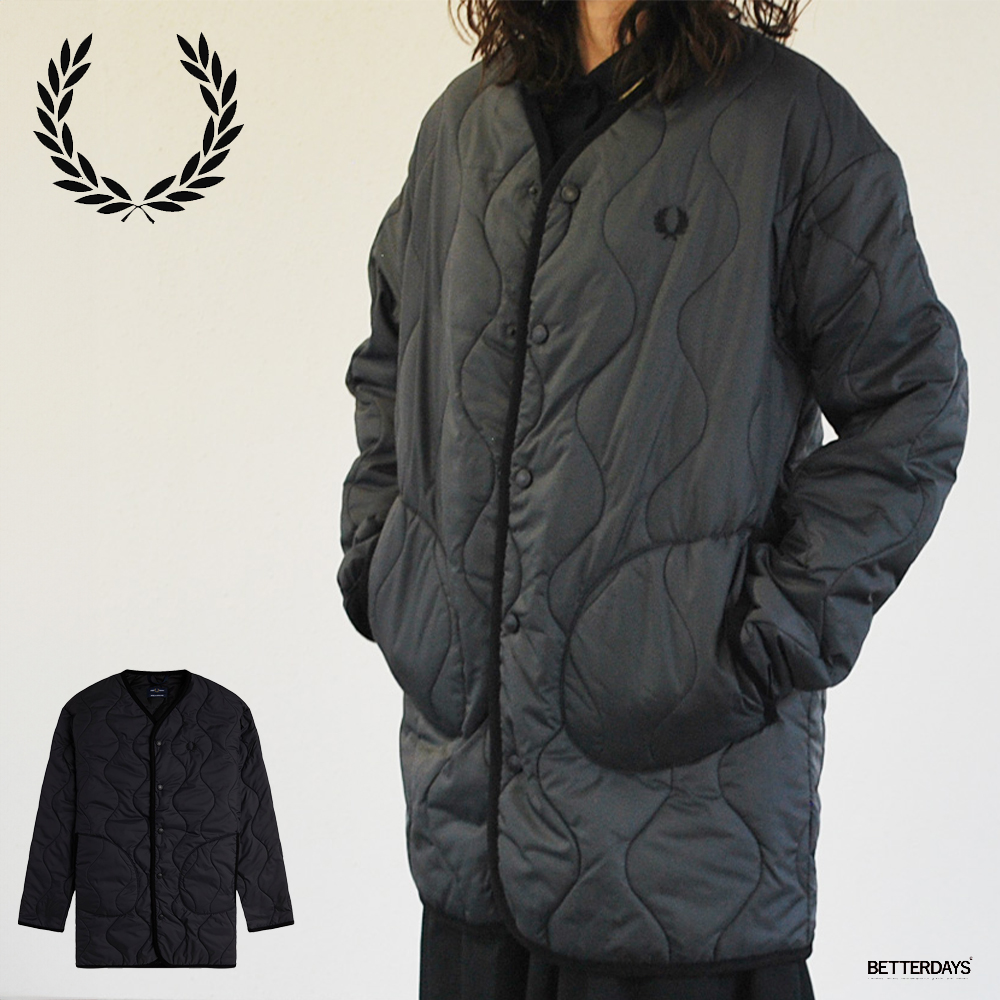 FRED PERRY キルティングライナージャケット フレッドペリー