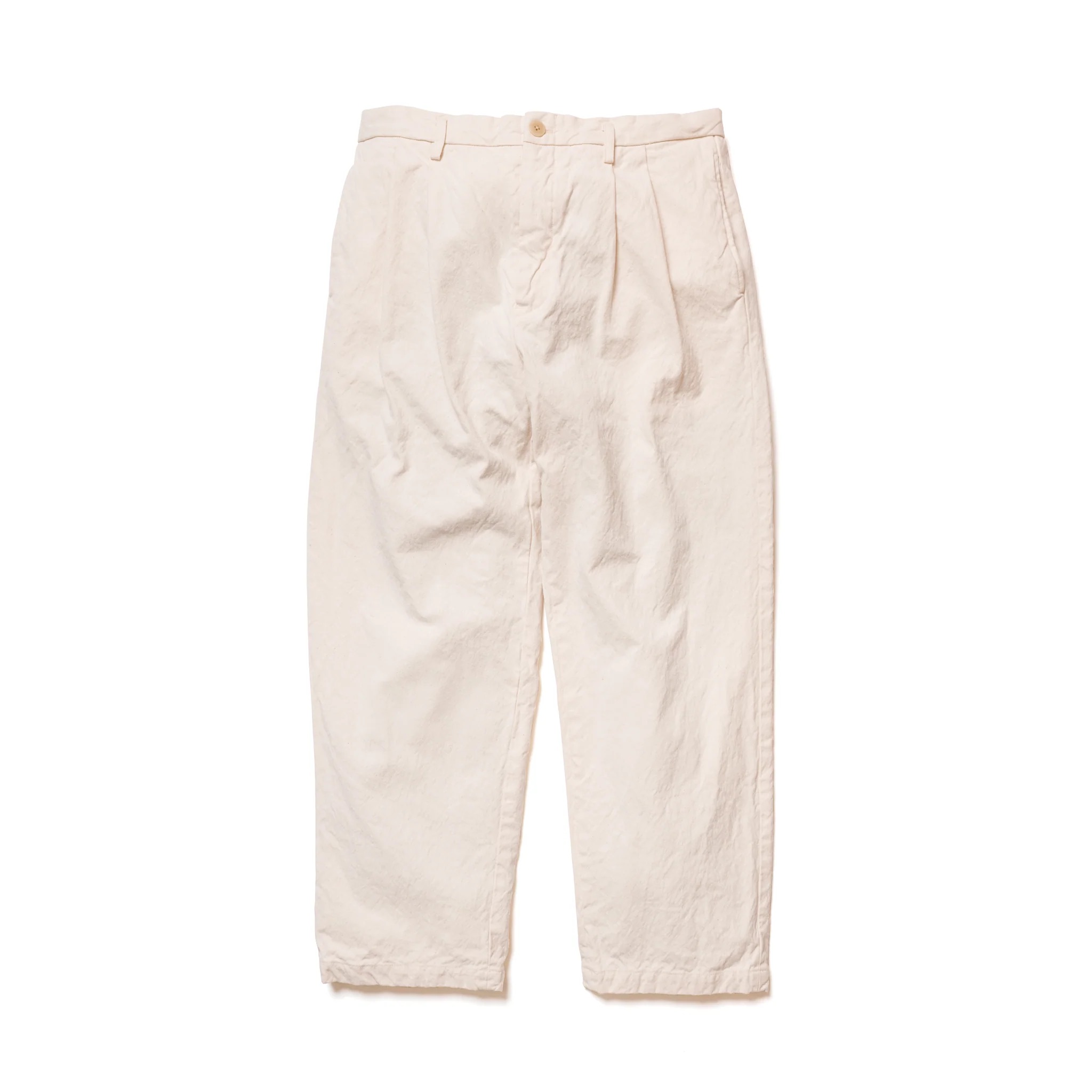 パンツ ソーバス メンズ 10オンス キャンバス 2タック トラウザー 10oz