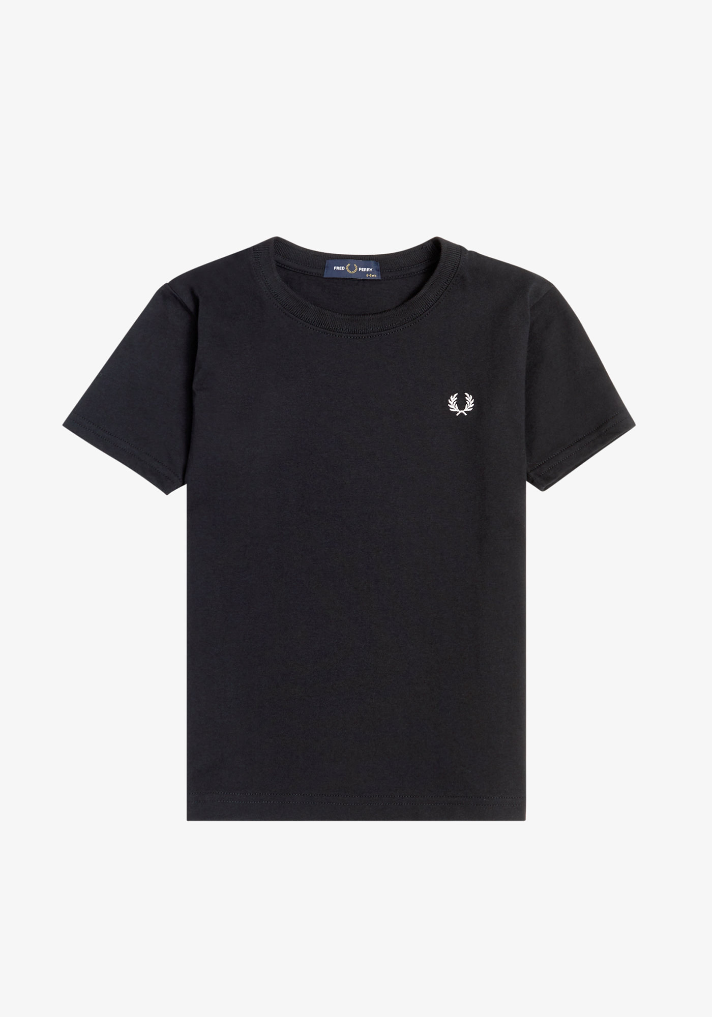 Tシャツ キッズ フレッドペリー カットソー FRED PERRY KIDS CREW NECK T-SHIRT 100-130cm｜betterdays777｜02