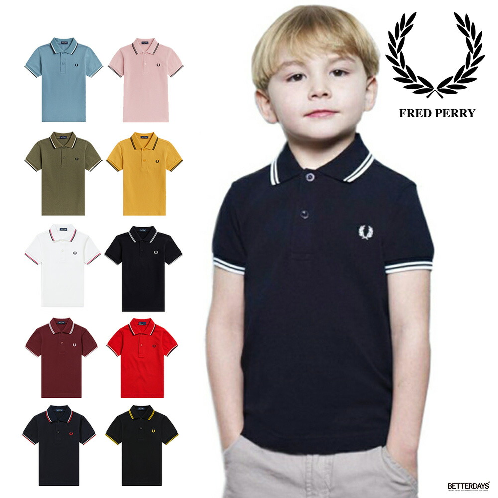 専門ショップ FRED PERRY ポロシャツ ２歳 3歳 sonrimexpolanco.com