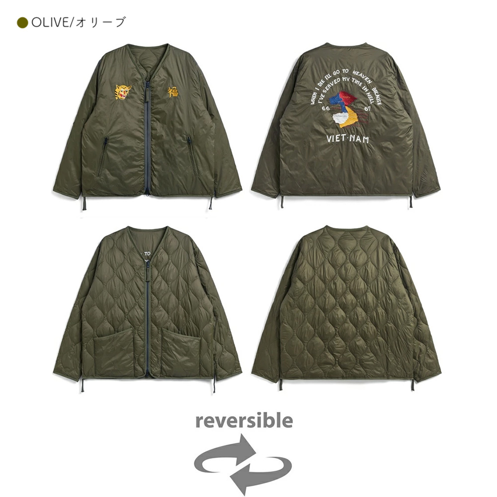 TAION（タイオン） ダウンジャケット ユニセックス REVERSIBLE 