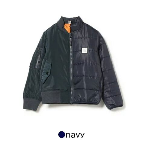 ジャケット MA-1  男の子 女の子 キッズ docking MA-1 JACKET THE PARK SHOP ザ・パークショップ 子供 幼稚園 小学生 通園 通学 125-145cm