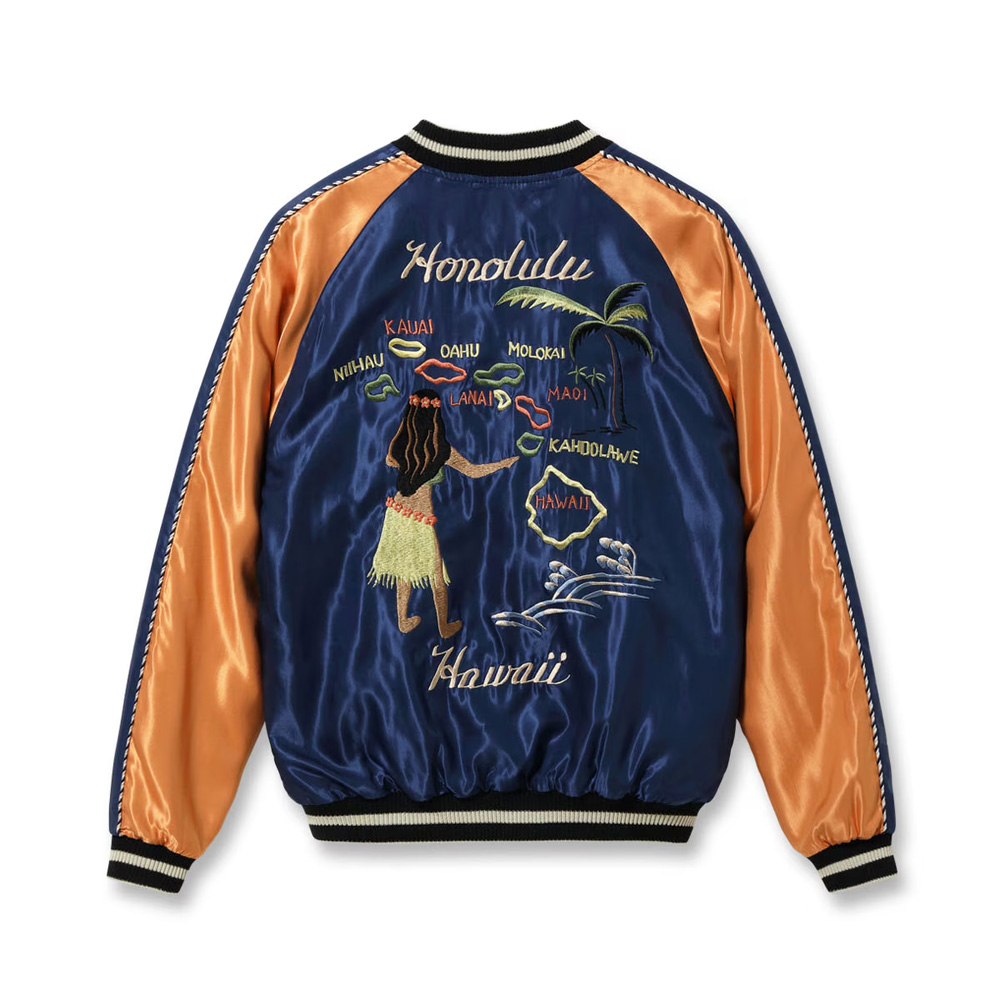 TAILOR TOYO テーラー東洋 スカジャン メンズ リバーシブル アセテート