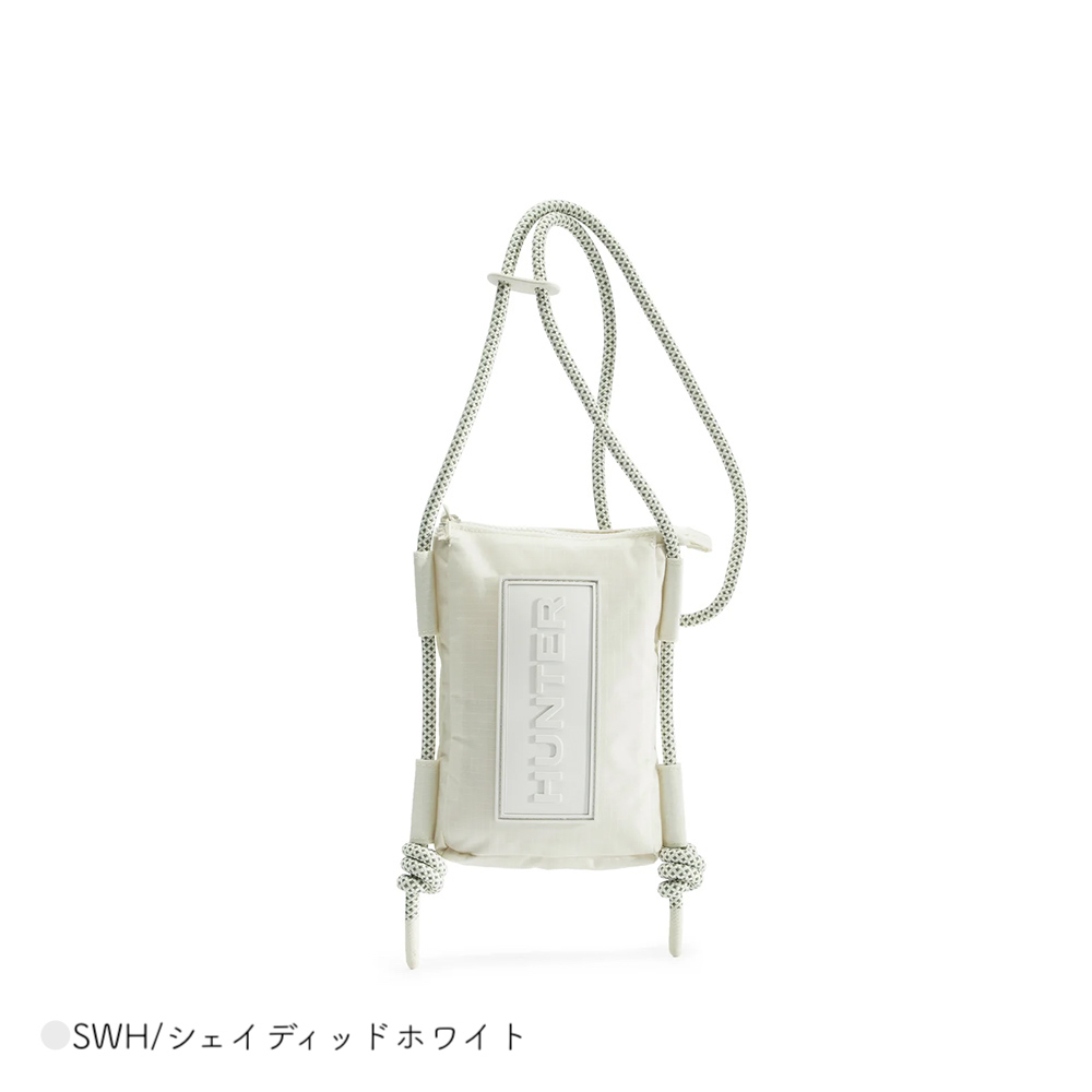 サコッシュ トラベル リップストップ リサイクル ナイロン フォンポーチ  ハンター HUNTER 【国内正規品】UBC1514NRS | HUNTER | 02