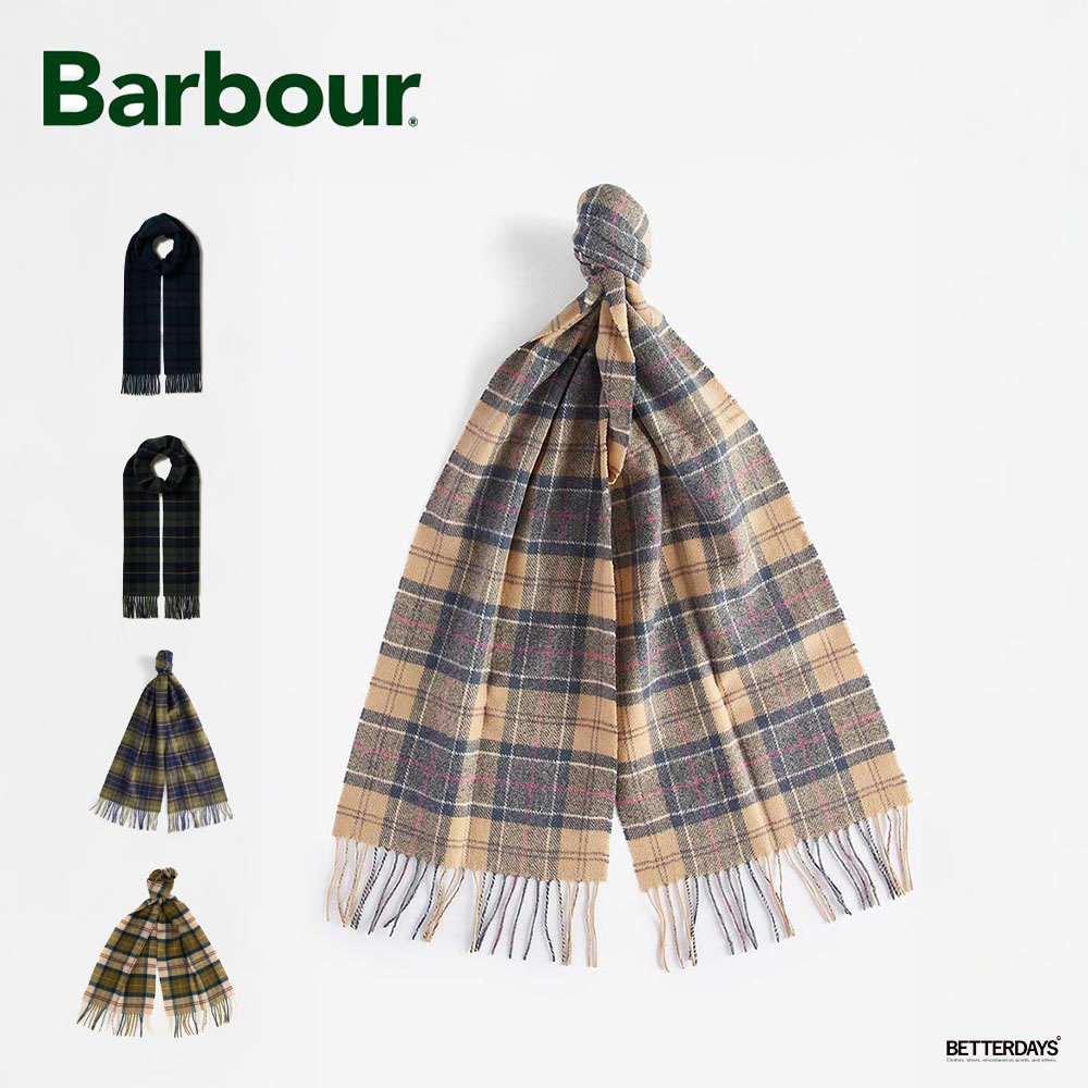 Barbour（バブアー） マフラー ユニセックス ラムズウール タータン