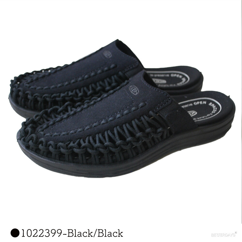 キーン ユニーク ツー スライド スリッパサンダル 26cm ブラック 美品 KEEN（キーン） ユニーク ツー スライド スリッパサンダル シューズ