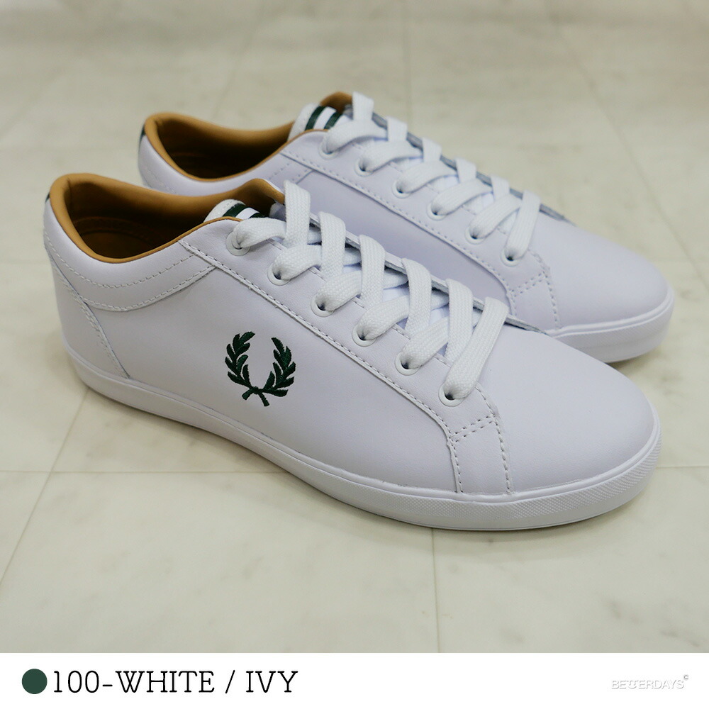 スニーカー メンズ レディース フレッドペリー レザースニーカー FRED PERRY Baseli...