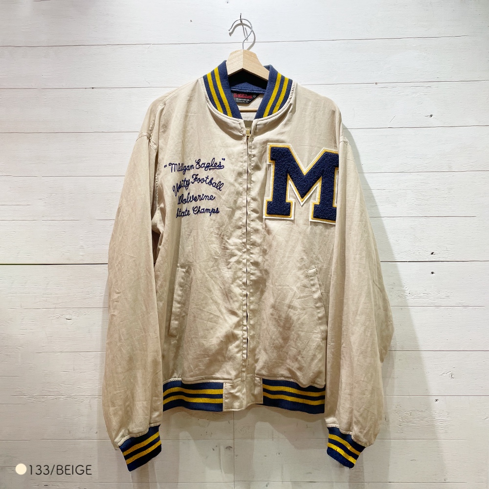 Whitesville Letterman スタジャン 38 Whitesville Letterman Varsity Baseball Jacket - DeeCee style