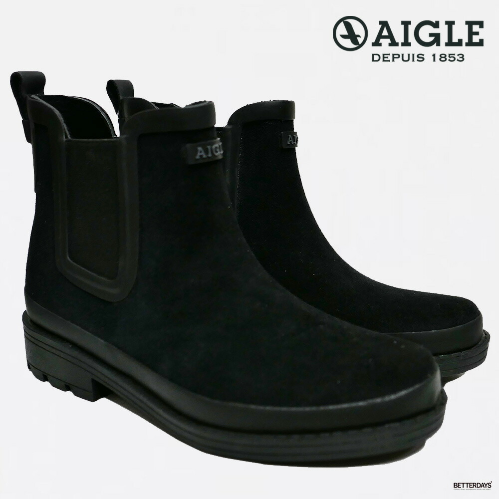 AIGLE（エーグル） レインブーツ レディース テキスティル ラバー
