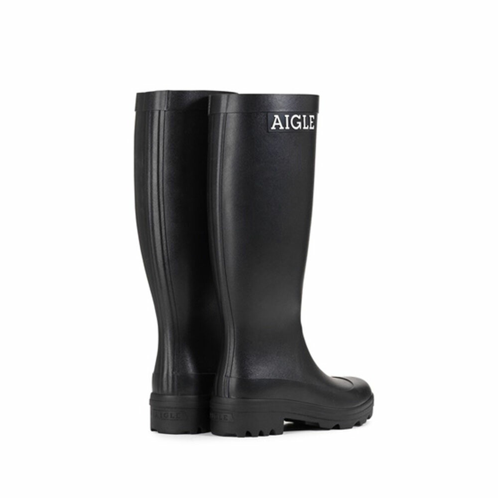 26.5〜27㎝★美品 AIGLEレインブーツ43 エーグルロング 長靴 ラバー AIGLE（エーグル） レインブーツ レディース アトリエ ラバーブーツ