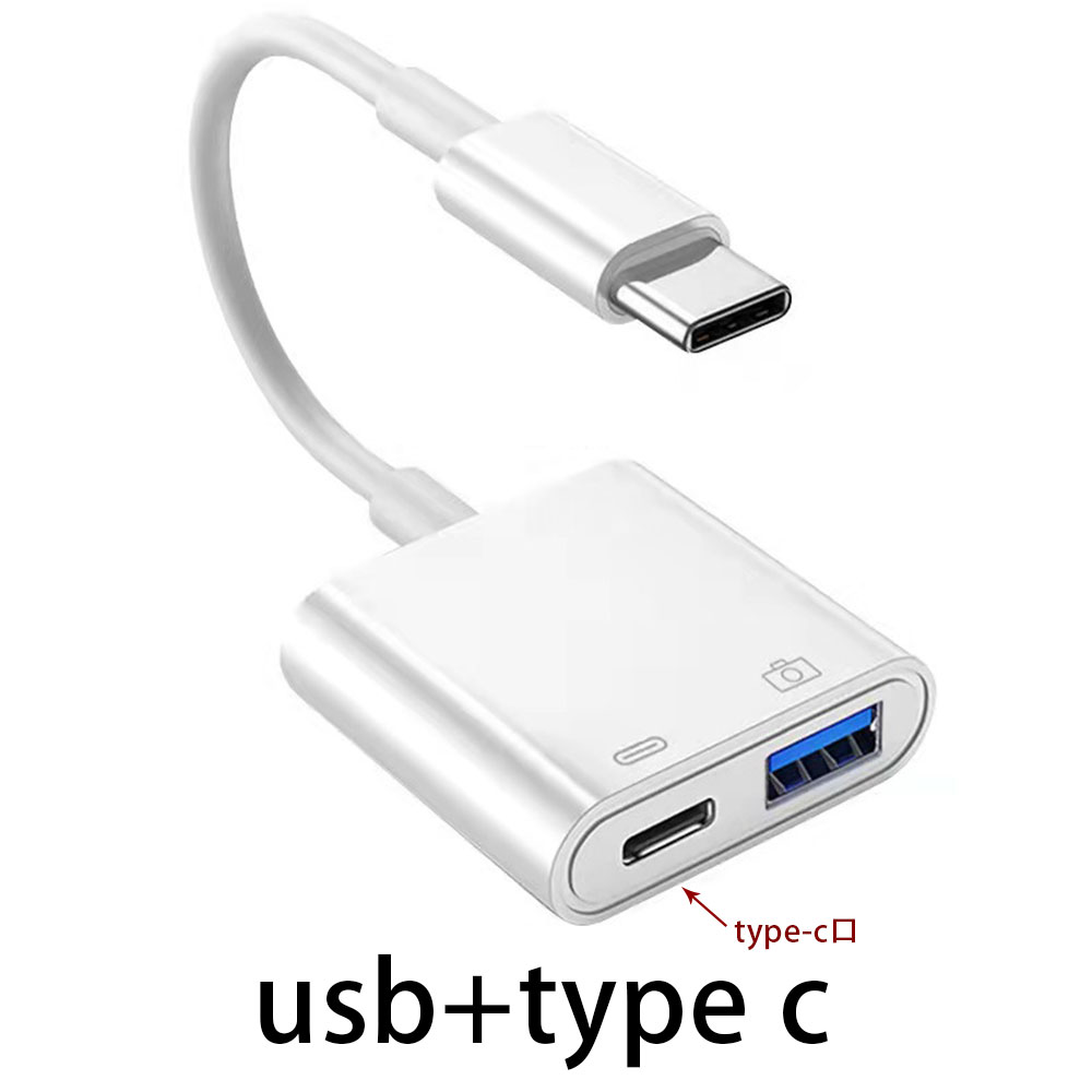 USBカメラアダプタ USB 変換アダプタ Type-C Lightning急速充電 USB 3.0高速データ伝送 安定出力 コンパクト 使用簡単 写真/音声ファイル/ビデオ転送 設定不要｜betternanaya｜02