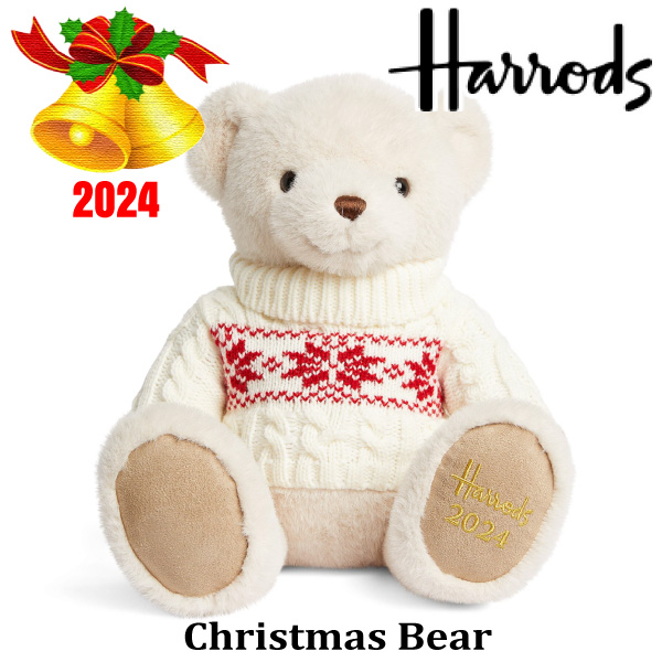 2024年 HARRODS ハロッズ 正規品 クリスマスベア “ノア” テディベアー テディーベア ぬいぐるみ イヤーベア 引越祝 本州送料無料 :  16-336 : ベティキッズ - 通販 - Yahoo!ショッピング