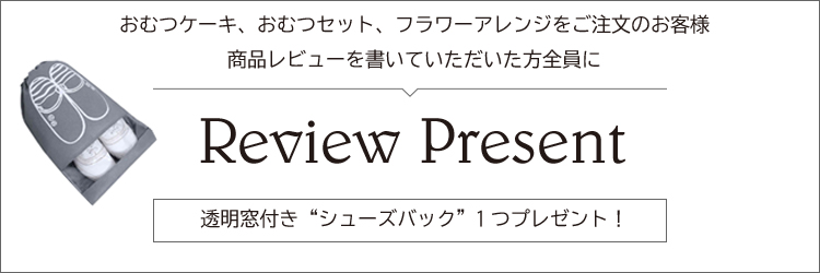 おむつケーキレビューでプレゼントへ