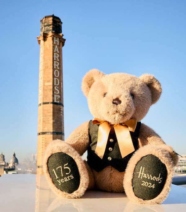 HARRODS ハロッズ 正規品 2024年限定,Annual Bear,Henry イヤーベア,テディベアー,テディーベアー, ぬいぐるみ 箱入り  本州送料無料