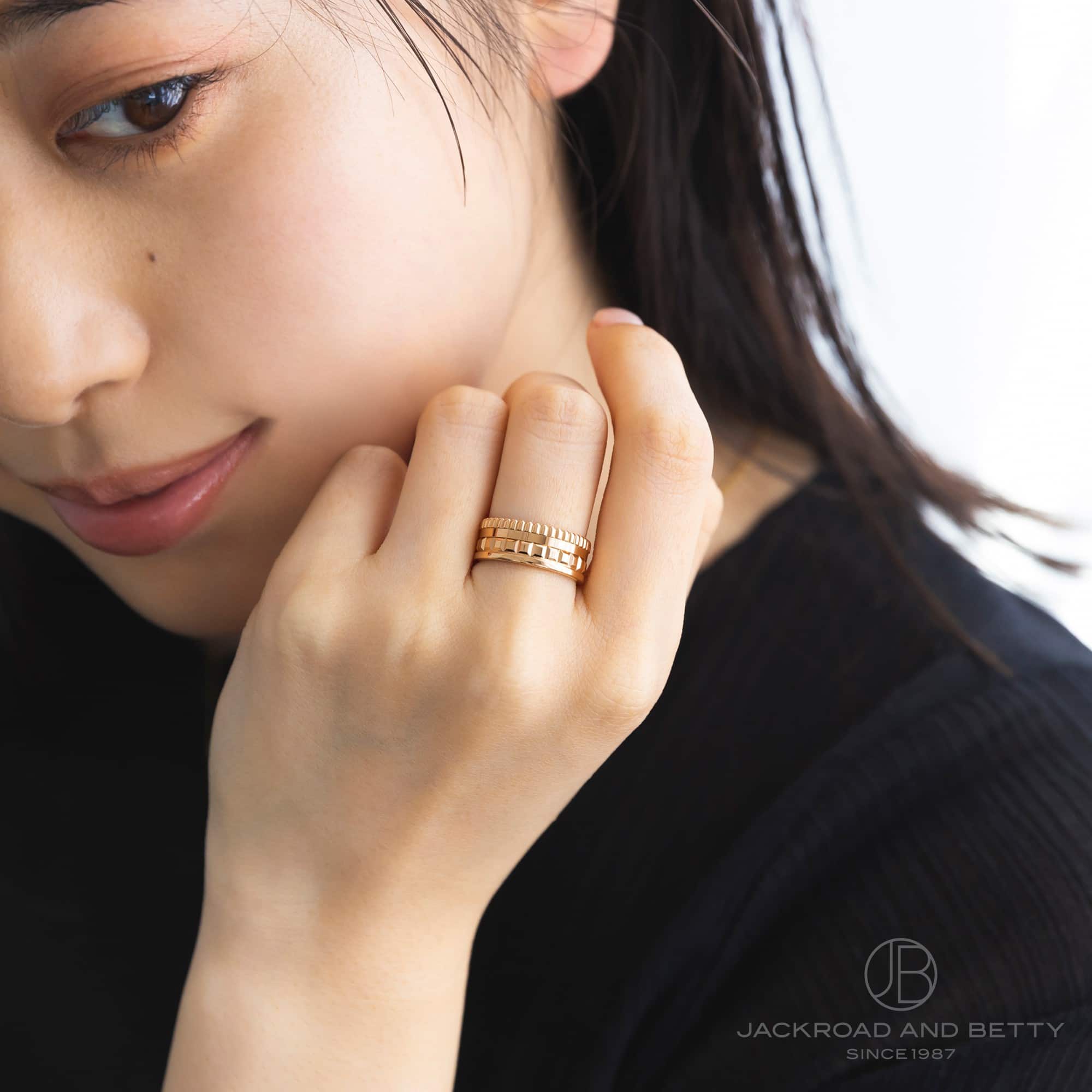 ブシュロン BOUCHERON キャトル ラディアント リング スモール PG