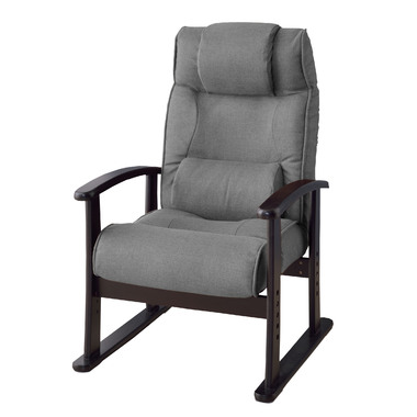 ソファー リクライニング 一人用 おしゃれ リラックスチェア リクライニングチェア 椅子 リビング インテリア 家具 グリーン ブラウン グレー 緑 茶色 灰色｜beway-co-ltd｜04